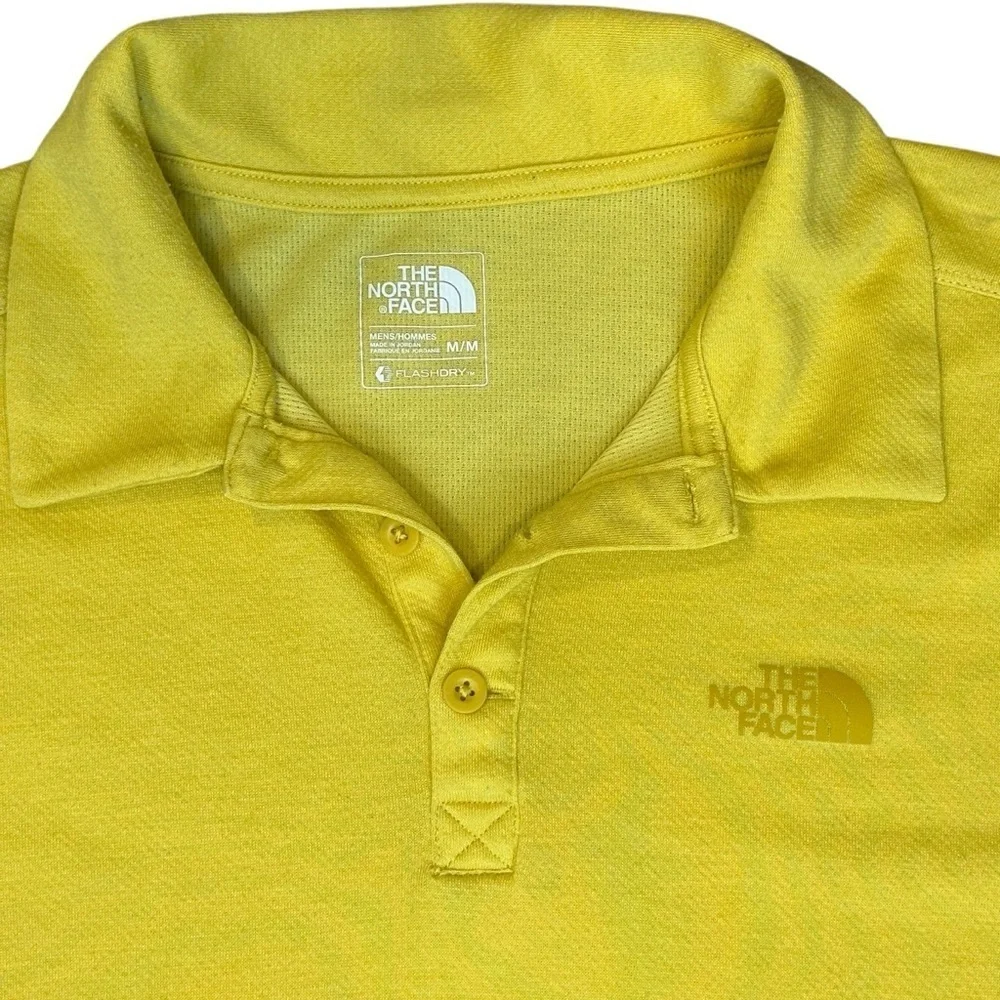 The North Face FlashDry Polo in Yellow Men’s Medium